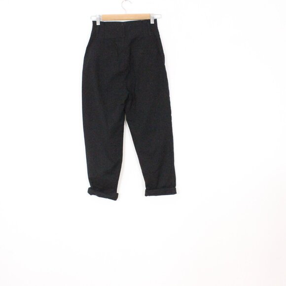 *H&M Black Pleated Dress Pant - Picture 7 of 8